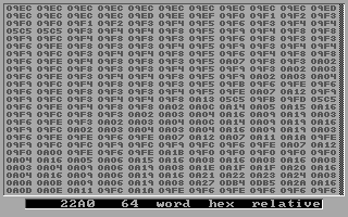 Hex view mode